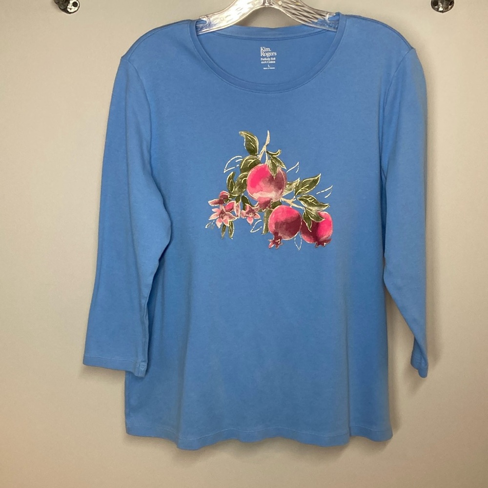 Kim Rogers 3/4 Sleeve Pullover